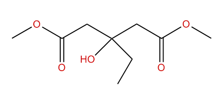 Dimethyl 3-ethyl-3-hydroxypentanedioate